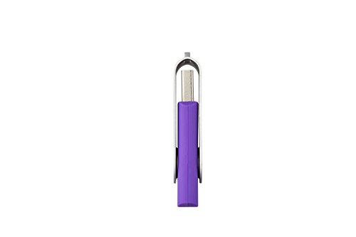 OVANUS 16GB USB 2.0 Flash Drives Metal Memory Stick Storage U Disk (Purple)