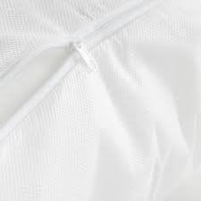 Linens & Curtains Zipped Corovin Duvet Protectors Single and 1 Pair Pillow Protectors, White