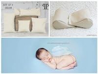STARTER SET #4 ~ Squishy poser &amp; Set of 5 Posey positioners ~ NEWBORN PHOTO PROP