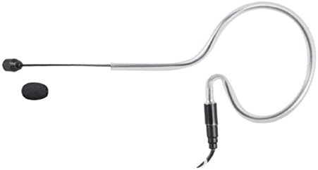 BED4Kb-GT Earset Headset Microphone 3.3" Child Boom, Replaceable Cable suit GTD Audio Bodypack Transmitters - single ear hook - lightweight - Black - TA3F mini 3 pin XLR plug - 1 Year Warranty