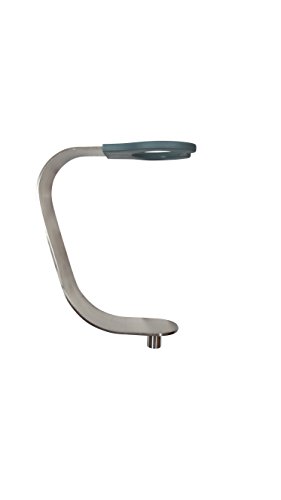 Wine Glass Holder Accessory for Sofas and Recliners. Aluminum Frame with Rubberized Holder