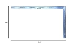 24" x 14" L-Square - Metal Tailors Rulers #FG50-324
