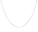 925 Sterling Silver Italian 1MM 8 Side Diamond Cut Snake Chain Necklace Lobster Claw Clasp With Extra Free Gift (1 mm 22.0 Inches 8DS Rhodium Plated 925 Silver)