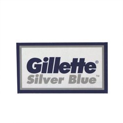 Gillette Silver Blue Double Edge Razor Blades, 5-pak