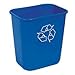 Highmark Recycling Bin, 3.25 Gallons, Blue, WB0197