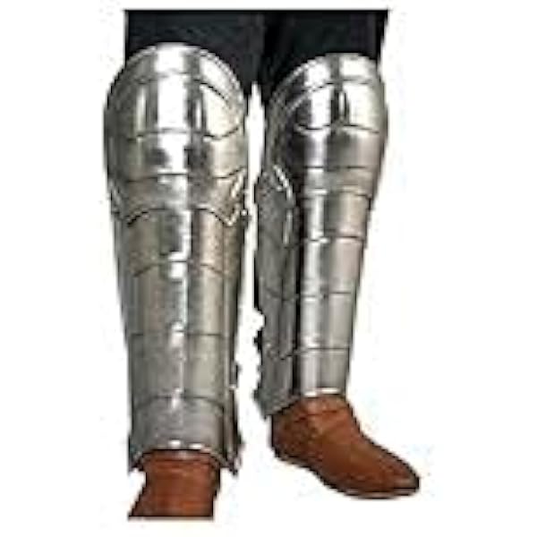 Juego De Protectores Medievales Para Piernas De Acero De Hierro Calibre 18