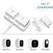Arlo Batteries Charger Station, MPS Chip (MP2615GQ) Compatible with Arlo Pro, Arlo Pro 2, Arlo Go, Arlo Security Light, Fireproof Material Adapter with 1.2M Long Cable