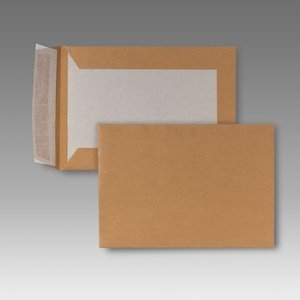 SIGMA Busta Postale, Senza Finestra, Marrone, Autoadesiva, 50 - Foto 5