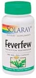 Solaray Feverfew Leaves 380mg 100 Capsules