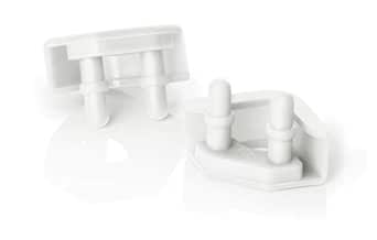 Noctua NA-SAVP5 chromax.white, Trillingsdempende Blokjes voor 92mm &amp; 80mm Noctua Ventilatoren (16 stuks, Wit)