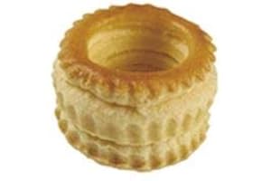 PASTRY CHEF'S BOUTIQUE Mini Bouchée Ready to Fill Puff Pastry Shells - Vol au Vent - 1.42'' - 240 pcs