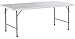Flash Furniture 3.97-Foot Kid's Granite White Plastic Folding Table