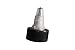 (Pack of 6) - 2 oz Amber Cosmo Bullet. Refillable, Empty PET Plastic Bottles w/Yorker Twist-Open Top Squeeze Top – Mfg. USA