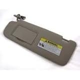 New Genuine 2006-2008 Hyundai Sonata Driver Side Beige Sun Visor W/O Sunroof