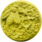 Bee and Blossoms Soap Mold