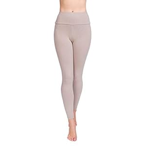 SOFTSAIL Dames Katoen Rijke Volledige Lengte Hoge Taille Leggings Buikcontrole Sport Gym Yoga Fitness Stretchy Broek LWP