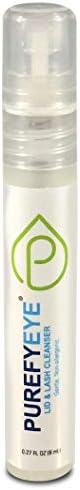 PUREFY Eyelid and Eyelash Daily Cleanser That Promotes Natural Relief from Blepharitis, Dry or Pink Eyes, Itchy Skin, Rosacea. Gentle, Non-irritating and Non-allergenic. (8ml, 1 Week Supply)