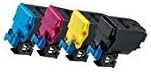Full Color Compatible Set Toner Cartridges Replacement for Konica Minolta Bizhub C25 (Black, Cyan, Magenta, Yellow)