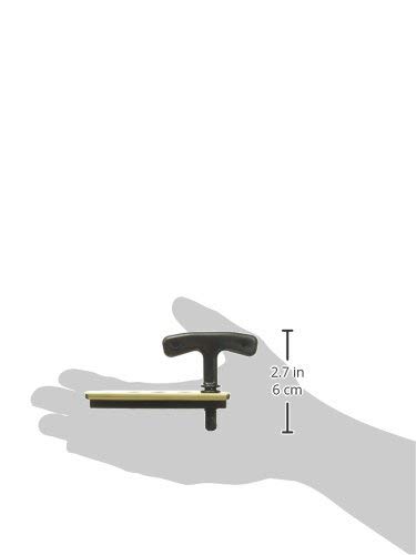 Ebbe E4402 Square Shower Drain Grate, Satin, Gold - Thumbnail 3