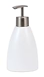 Kiera Grace Cleo Ceramic Lotion Dispenser, Matte White