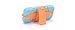 Griffin, Survivor fluoroscent Protective case for iPhone 5, Turquoise/Orange