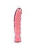 Doc Johnson Crystal Jellies - 12 Inch Big Boy - Pink