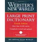 Webster's New World Large Print Dictionary [Large Print] 4th (forth) edition