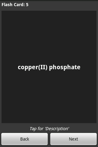 Chemical Compounds Quiz Terminology