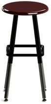 Stand2Learn S2LS05.B.X.B.F Stool For Ergonomical Stand-Biased Desk - 5Th Grade-Adult Burgundy