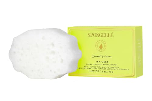 Spongelle Coconut Verbena Pedi Buffer