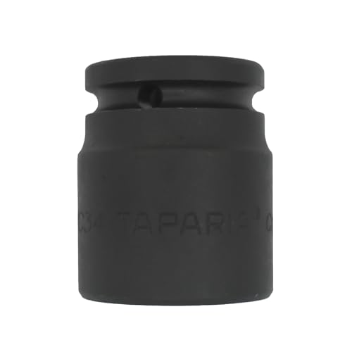 TAPARIA Impact Socket IMC 34, 3/4"(19mm) Square drive size, Chrome-Molybdenum Steel for durability and long life, 6 Point or HEX Impact Socket for Automobile, Industrial, Construction, Professional 1