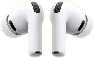 Apple AirPods Pro 3 Wireless Earbuds, Active Noise Cancellation, Live Translation, Heart Rate Sensing, Hearing Aid Feature, Bluetooth Headphones, Spatial Audio, High-Fidelity Sound, USB-C Charging