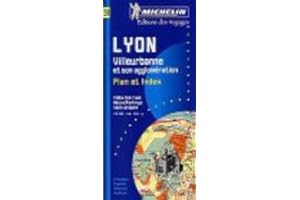 Michelin Lyon Street Map