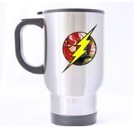 LaHuo DC Comics Superhero The Flash Stainless Steel Travel Water Bottle Tea Cup 14 OZ