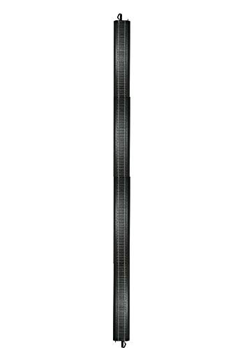 Bachmann Trains - Snap-Fit E-Z TRACK 36” STRAIGHT TRACK - BULK (25 pcs) - STEEL ALLOY Rail With Black Roadbed - HO Scale
