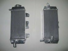 MotoSpec Aluminum Oversized Radiator for Kawasaki KX 450