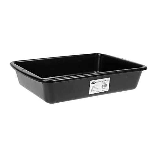 COGEX 48120 Auge de Maçon 10L en Plastique – Bac de Malaxage Chantier – Résistante et Légère – Pour Mortier Enduit Plâtre Bricolage