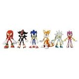 Sonic the Hedgehog Modern Exclusive Action Figure Tails, Knuckles, Sonic, Amy, Shadow Silver by Jazwares Toys