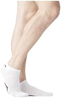 Meias Leves Masculinas - Pack de 6 - Meias Masculinas de Roupa Desportiva, Tecido Macio ou Acolchoado