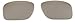 Oakley Holbrook Square Replacement Sunglass Lenses, Chrome, 57 mm