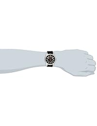 BOSS Naranja Hombre 1512936 Big Up Reloj de visualización Negro de cuarzo analógico