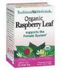 Traditional Medicinals - Organic Raspberry Leaf Tea - 16 Bags (3 Pack) by Traditional Medicinals