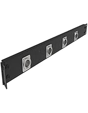 Jingchengmei 19" Rackmount Hinged Blank Panel (H1UKS12H, Black) (H1U8D, Black)
