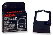 Okidata Ribbon, 52102001, Black, 3,000,000 pg yield [Non - Retail Packaged]