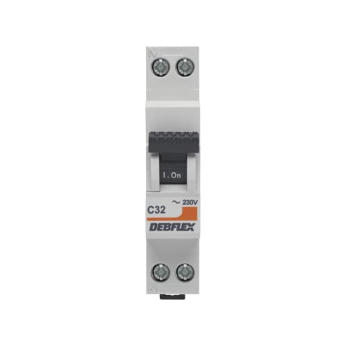 DEBFLEX - Interruptor automático 3KA PH+N 32A - Modular - Gama modular - Interruptores automáticos - 707505