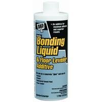 DAP 35082 Bonding Liquid & Floor Leveler Additive, 1 pint, White