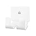TXEsign Adhesive Wall Phone Holder Mount for Smartphones iPhone External Battery Wall Holder Mount (White)