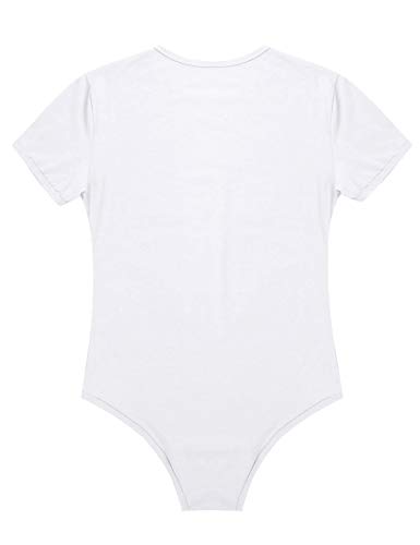 TiaoBug-Body-Uomo-in-Cotone-Tuta-Sportiva-Fitness-Body-da-Ginnastica-Artistica-Leotard-Jumsuit-T-Shirt-Manica-Corta-Sport-Triathlon-Palestra-Lingerie-Sexy-Completa-Intera