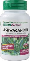 Nature's Plus - Ashwagandha, 450 mg, 60 capsules Nature's Plus - Ashwagandha, 450 mg, 60 capsules