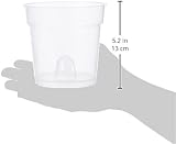 Growth Technology Clear Orchid Pot 13cm Green view 5